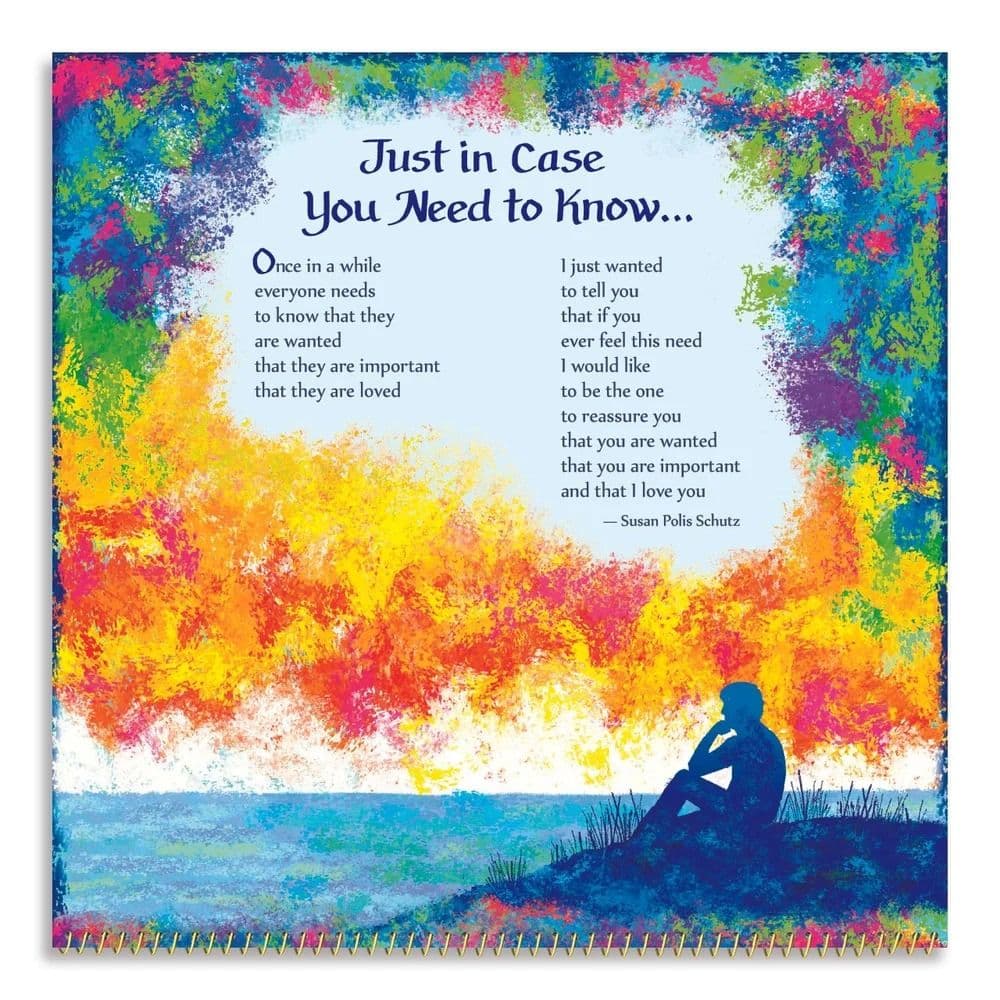 To My Son With Love 2026 Wall Calendar by Susan Polis Schutz Sixth Alternate Image