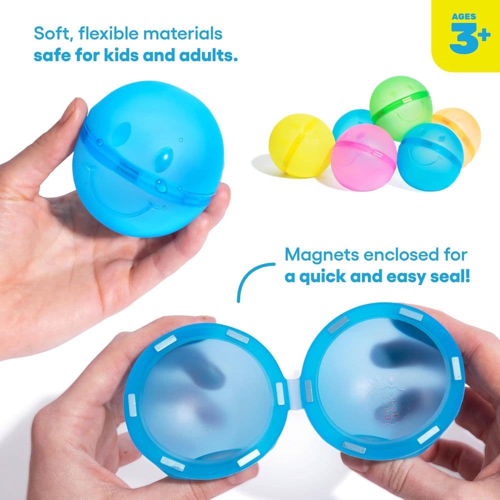 HydroBursts Smile Face 10 Pack Fourth Alternate Image