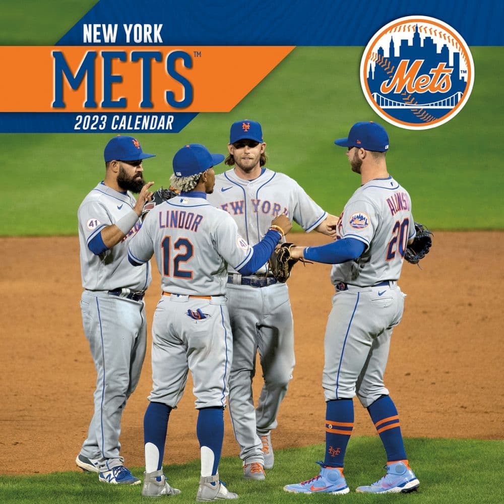 MLB New York Mets 2023 Wall Calendar Calendars