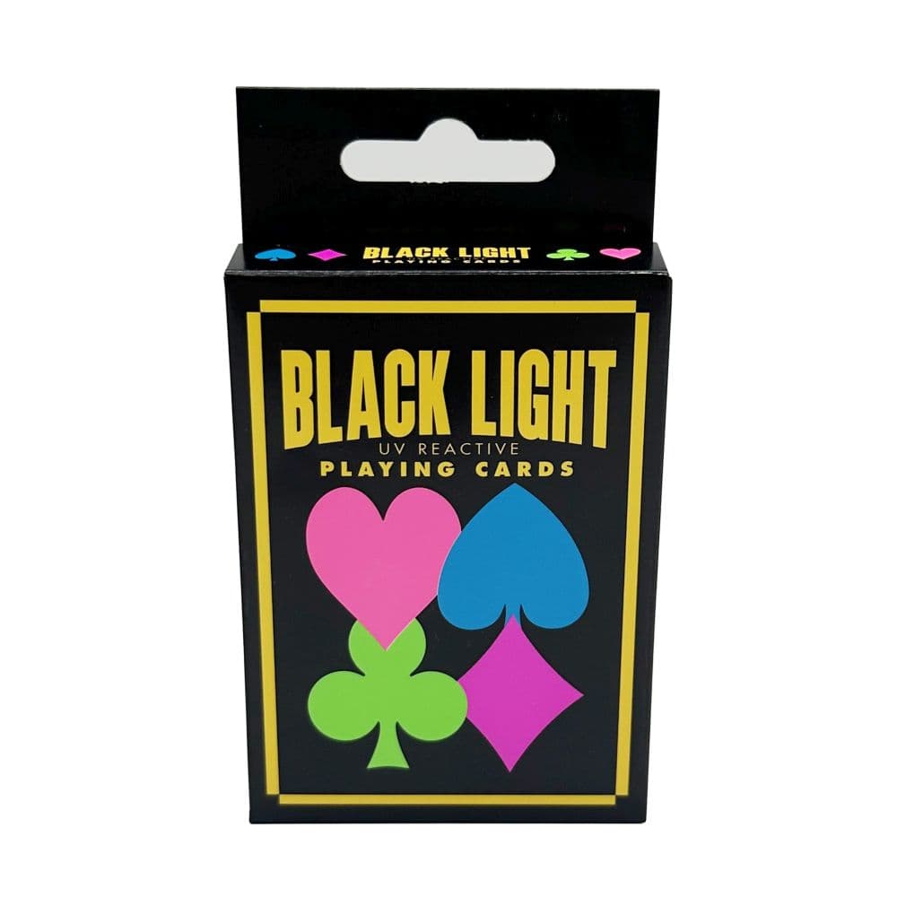 Black Light Playing Cards Main Product Image