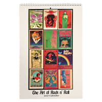 image Art of Rock and Roll 2027 Wall Calendar Main Product Image