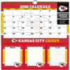 image NFL Kansas City Chiefs 2026 Memomate Spiral Wall Calendar