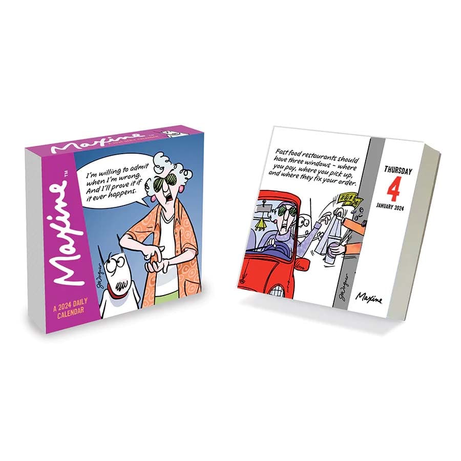 Maxine 2024 Desk Calendar