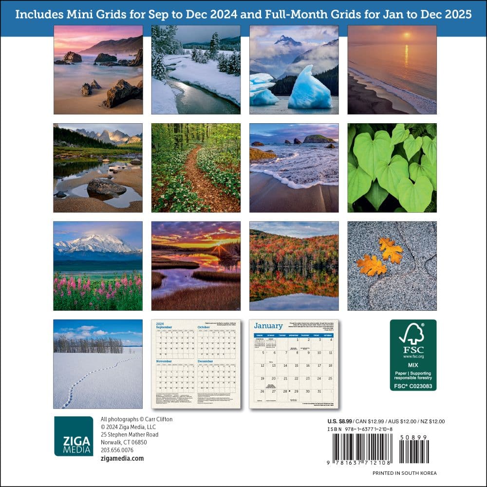Psalms 2025 Mini Wall Calendar