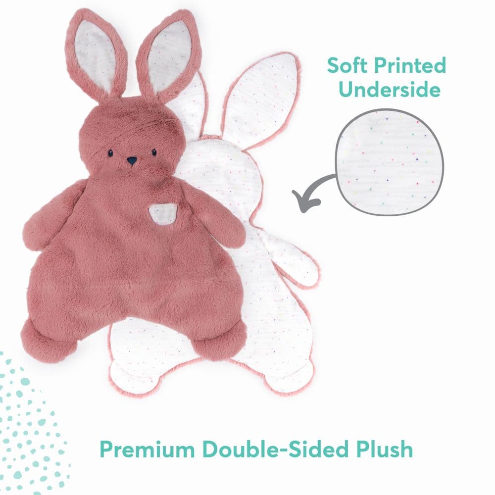Baby GUND Oh So Snuggly Bunny Lovey Plush First Alternate Image