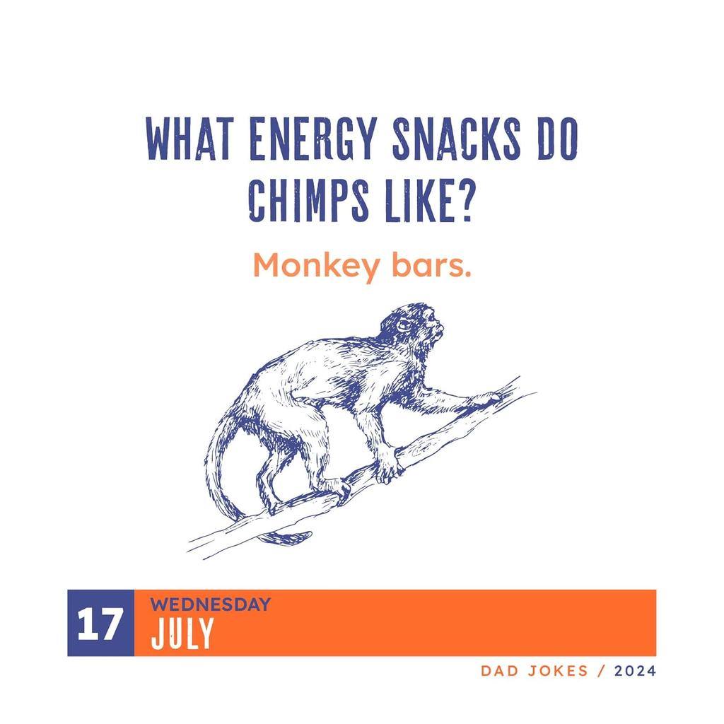 Dad Jokes 2024 Desk Calendar