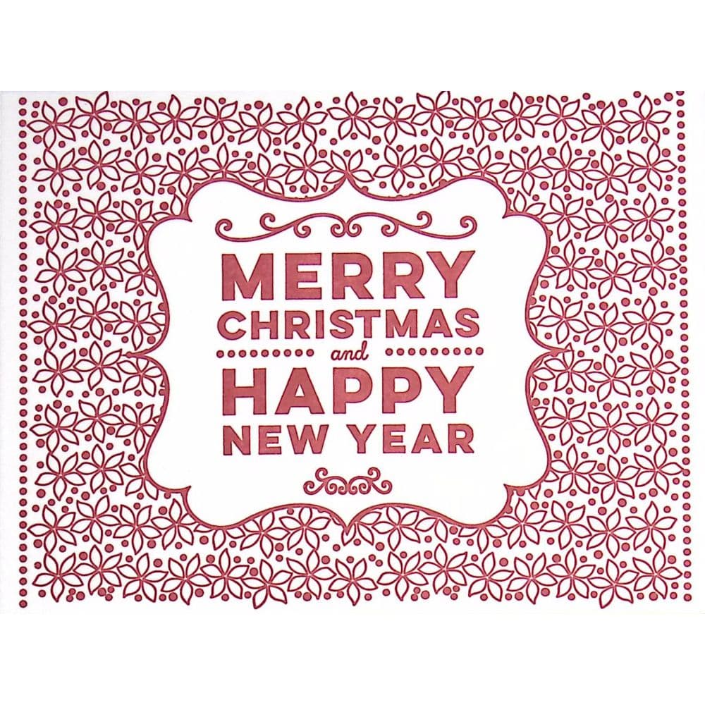 Merry Christmas and Happy New Year Card First Alternate Image