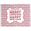 image Merry Christmas and Happy New Year Card First Alternate Image
