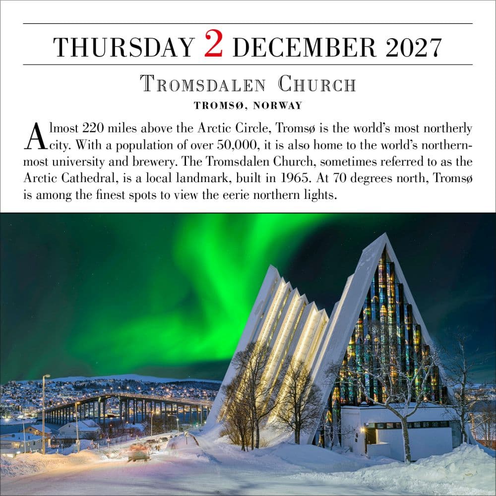 1000 Places to See Before You Die 2027 Page-A-Day Desk Calendar Fourth Alternate Image