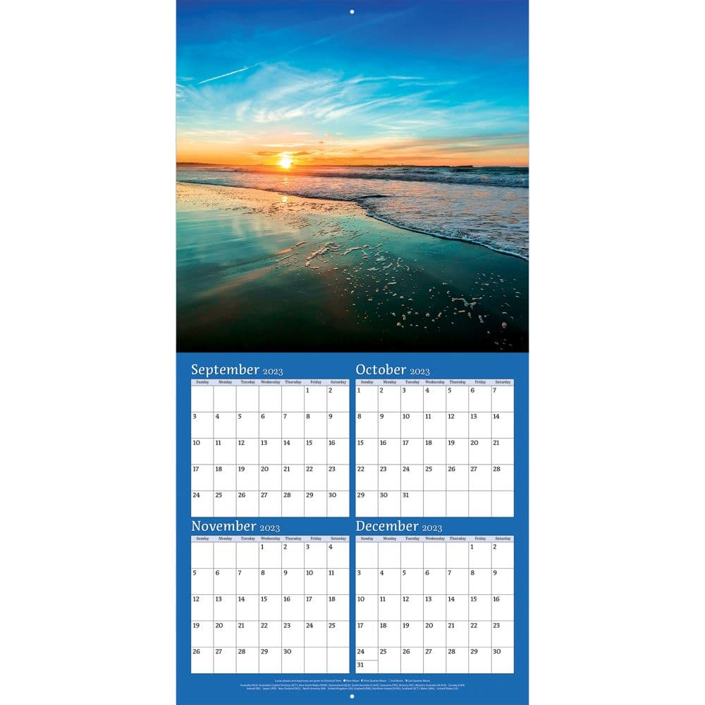 Sunsets 2024 Wall Calendar