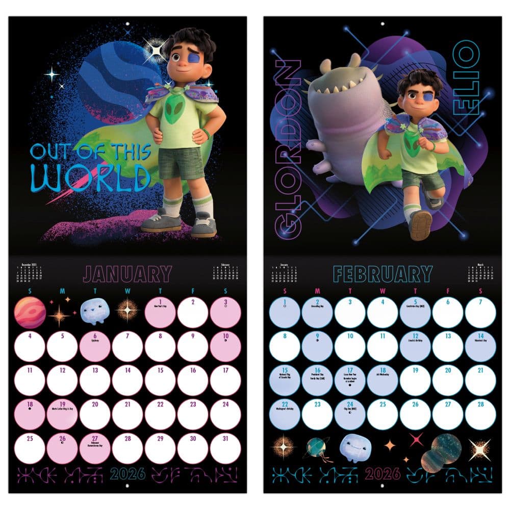 Elio 2026 Wall Calendar Fifth Alternate Image