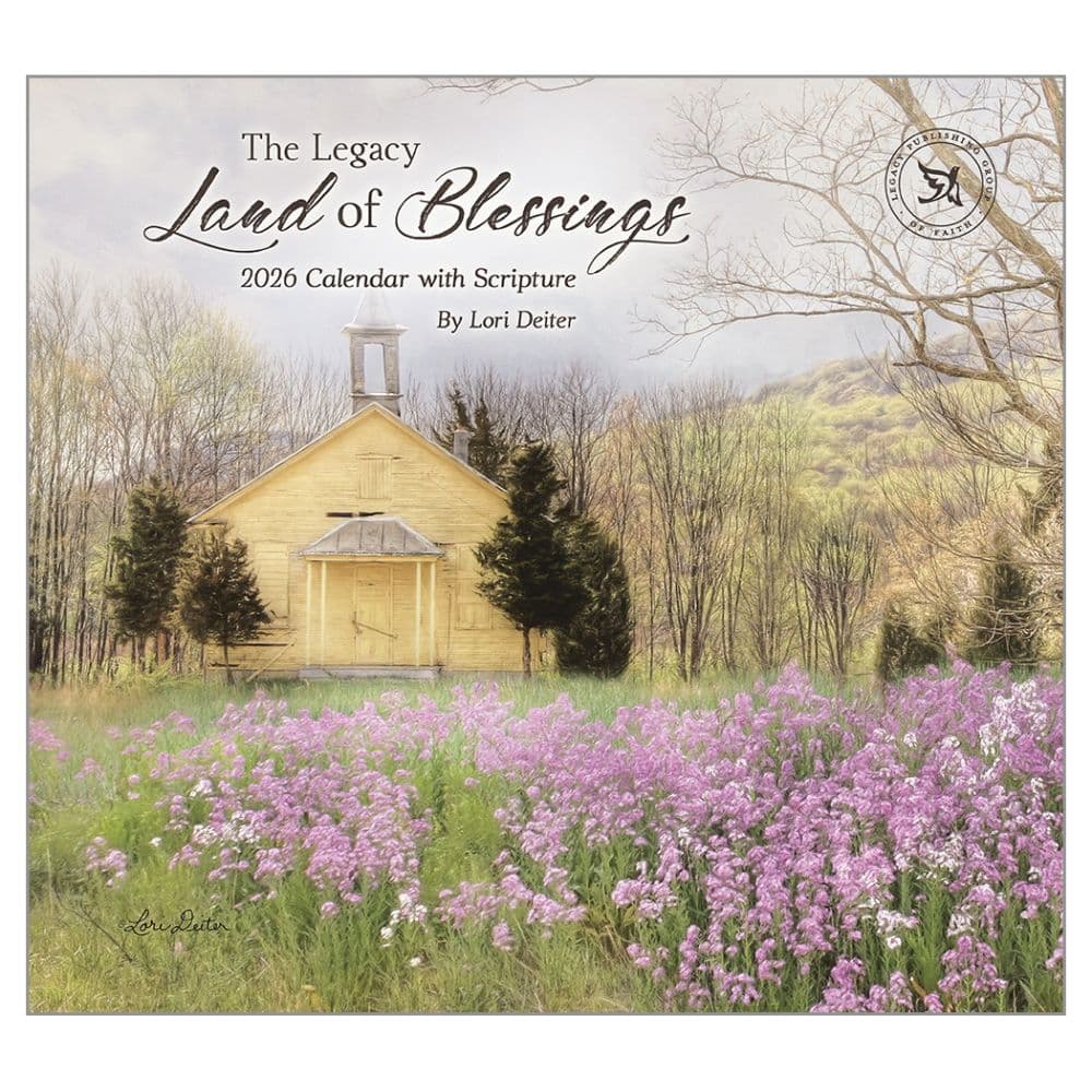 Land of Blessings by Lori Deiter 2026 Wall Calendar Main Image