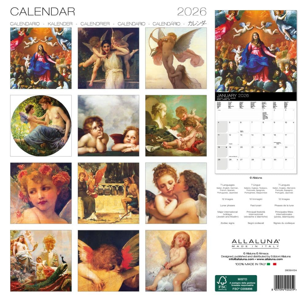 Angels 2026 Wall Calendar First alternate image