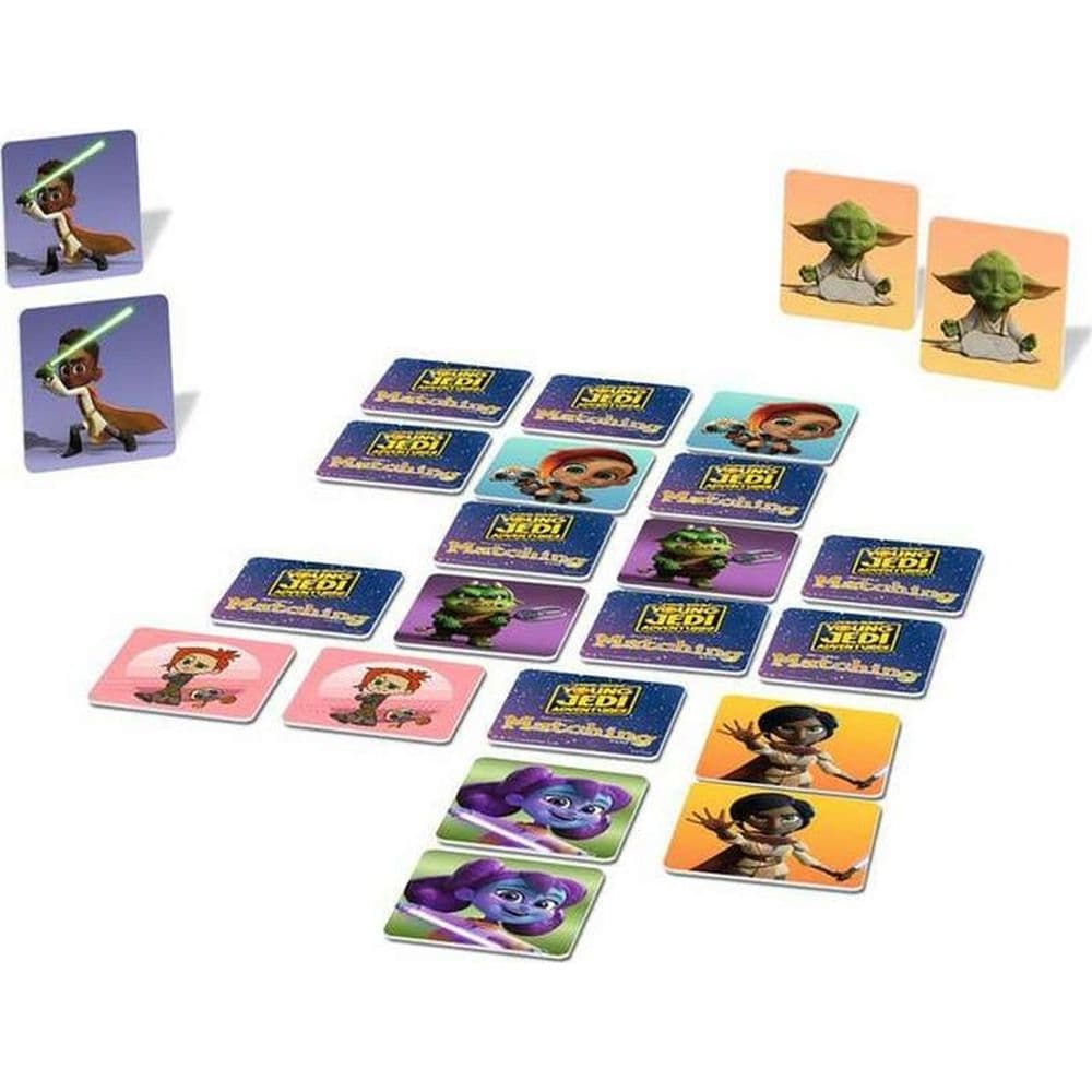 Star Wars Young Jedi Adventures Matching Game First Alternate Image