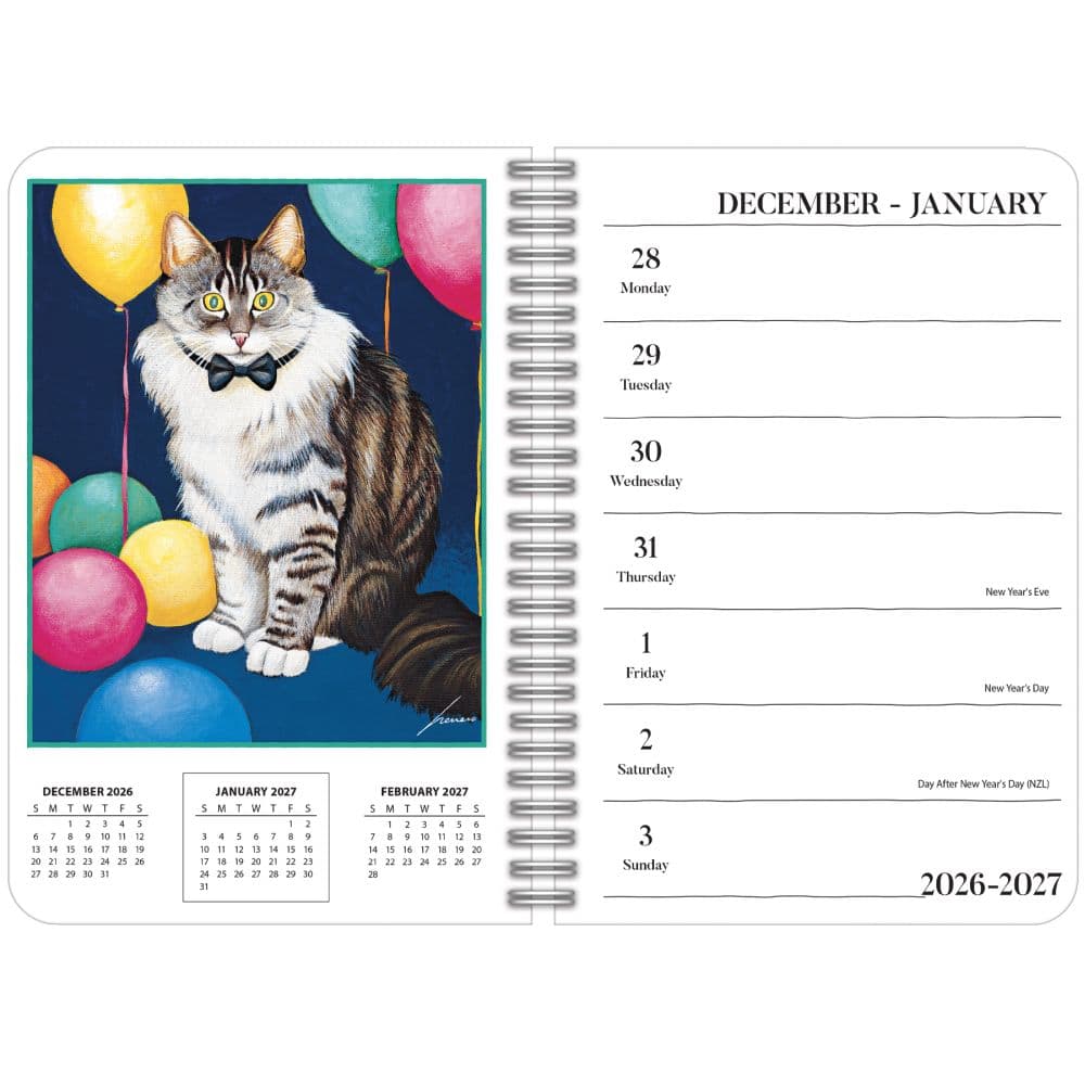 American Cat 2027 Engagement Planner by Lowell Herrero Fourth Alternate Image