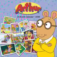 image Arthur 2026 Mini Wall Calendar Main Image