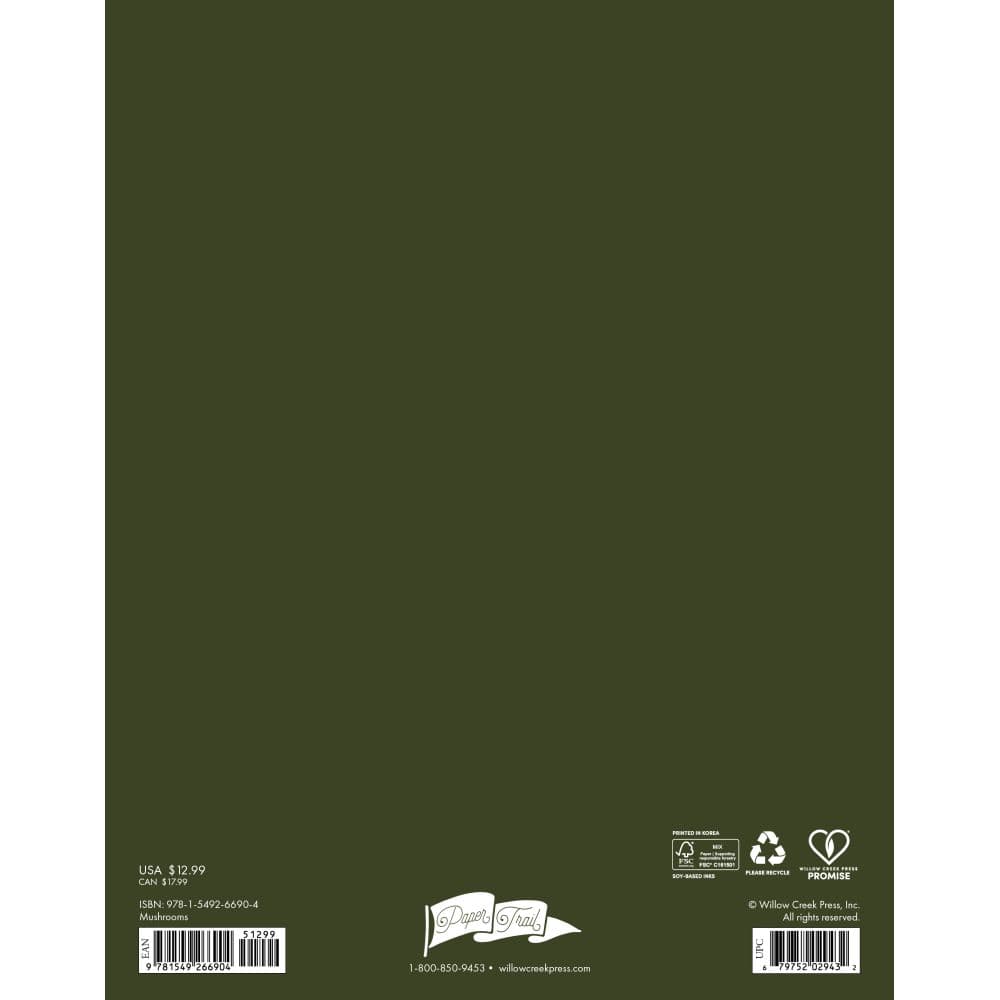 Magic Mushroom Booklet 2027 Monthly Planner First Alternate Image