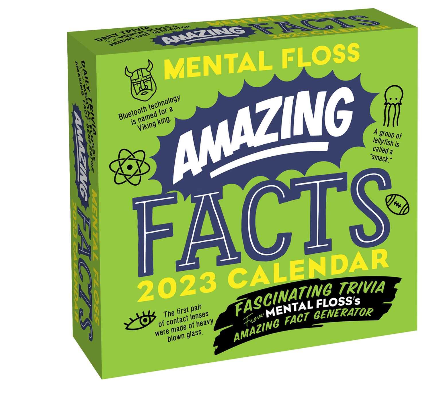 Mental Floss Facts 2023 Desk Calendar - Calendars.com