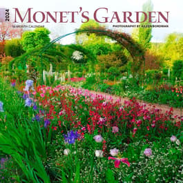 Monet's Garden 2024 Wall Calendar