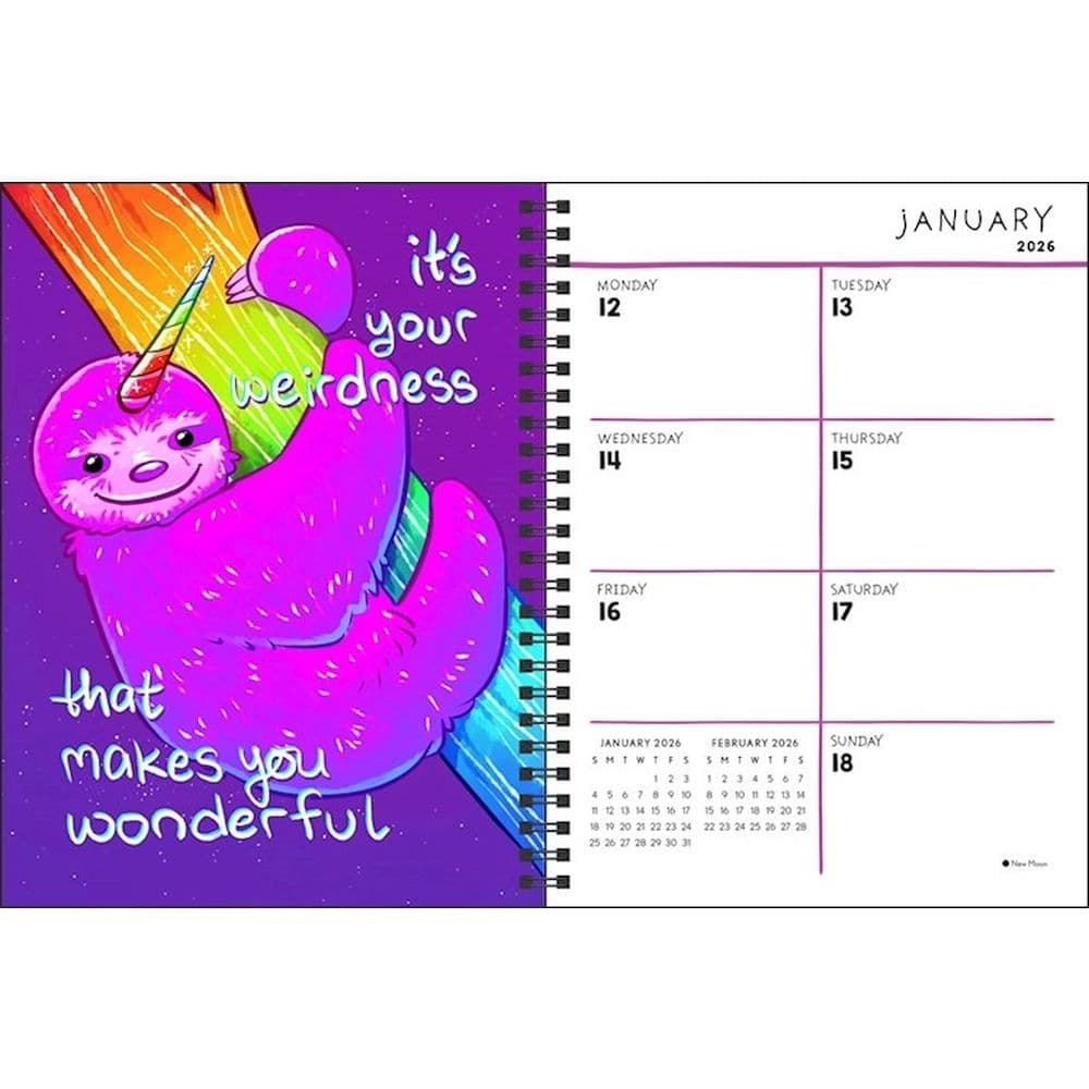 I Am My Own Kind of Beautiful 2026 Planner Fifth Alternate Image