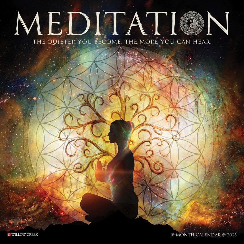 Meditation 2025 Wall Calendar