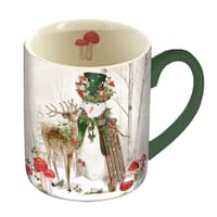 image Woodland Snowman Coffee Mug Main Product Image