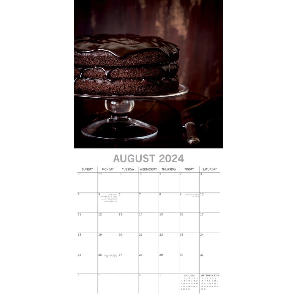 Chocolate 2024 Wall Calendar
