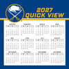 image NHL Buffalo Sabres 2027 Desk Calendar Third Alternate Image