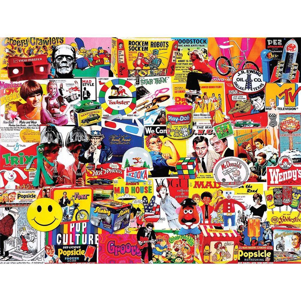 Pop Culture 1000 Piece Puzzle - Calendars.com