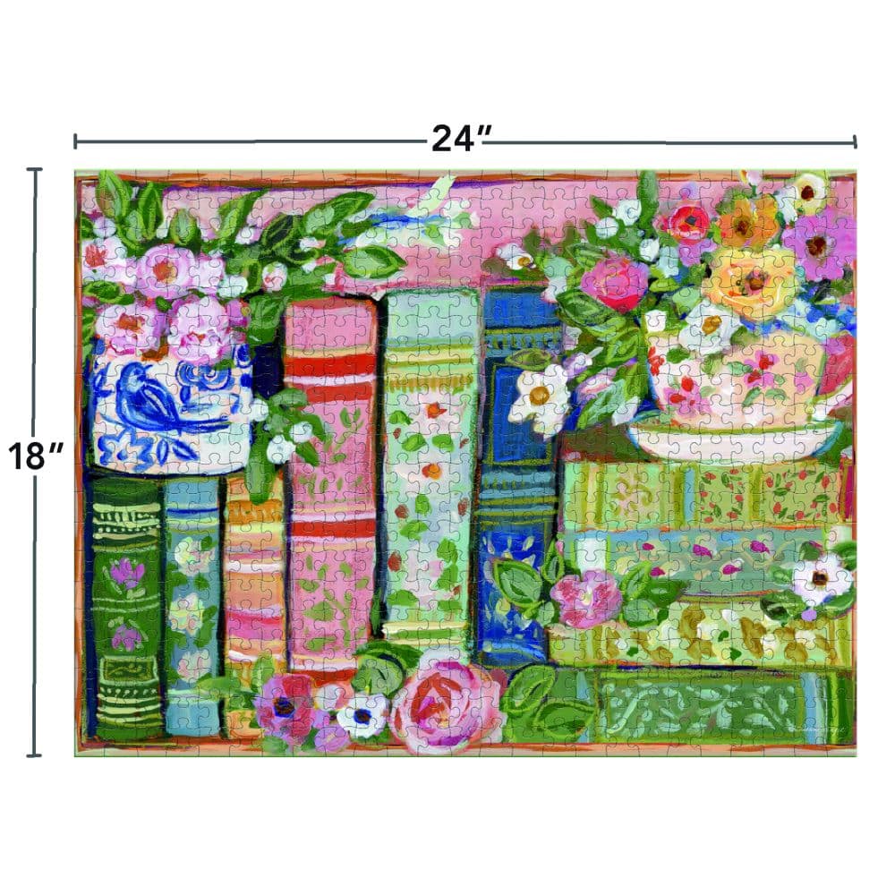 Literary Garden 500 Piece Puzzle Second Alternate Image