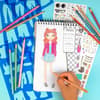 image School Spirit Compact Sketch Portfolio Third Alternate Image