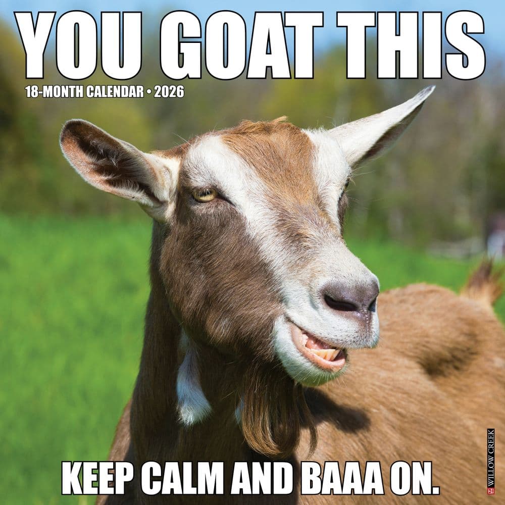 You Goat This 2026 Wall Calendar Main Image
