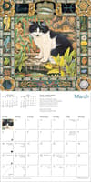 image Ivory Cats 2024 Mini Wall Calendar March