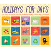 image Holidays for Days 2025 Desk Calendar Main Image