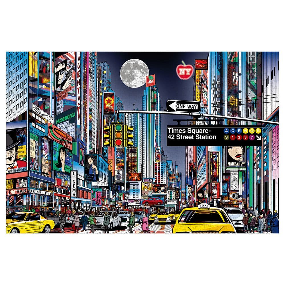 Times Square 1000 Piece Puzzle First Alternate Image