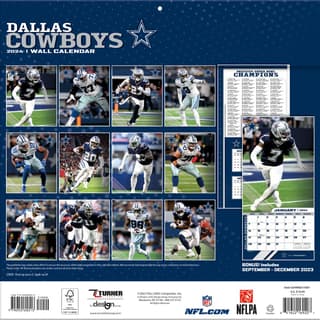 Dallas Cowboys 2021 Box Calendar