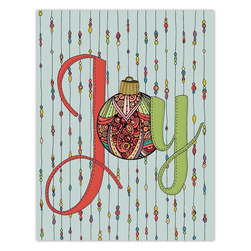 Ornate Ornament Ornament Christmas Cards