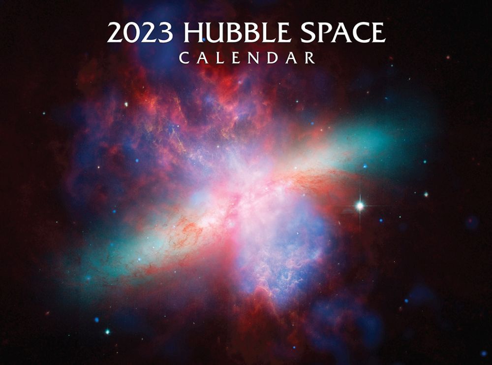 Silver Creek Press Hubble Space 2023 Wall Calendar