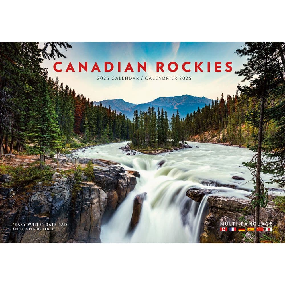 Canadian Rockies 2025 Wall Calendar