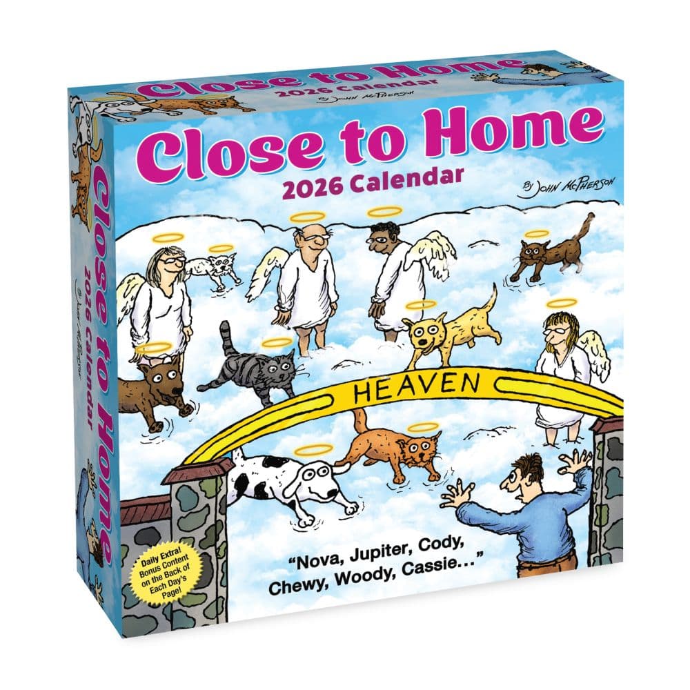Close to Home 2026 Desk Calendar Main Image