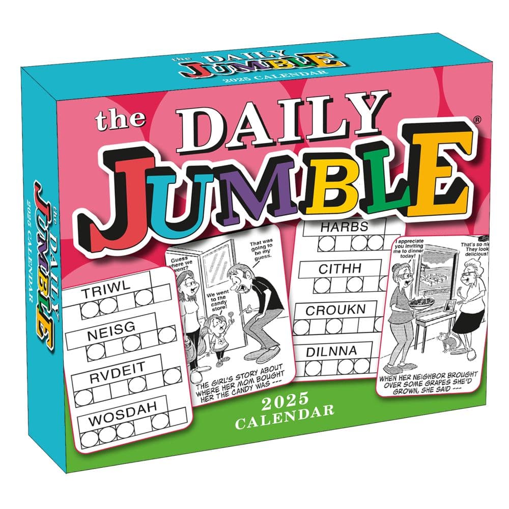 Daily Jumble Calendar 2025