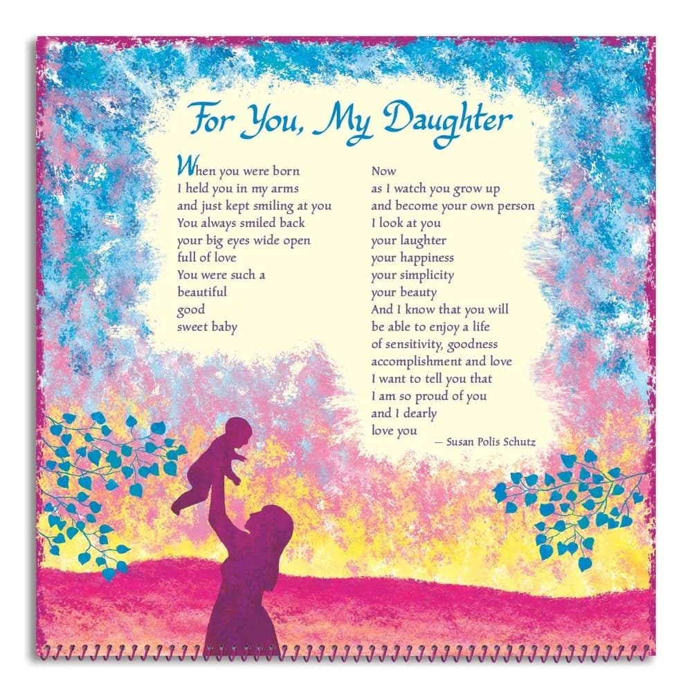My Daughter I Couldn't Be More Proud Of You 2026 Wall Calendar Second Alternate Image