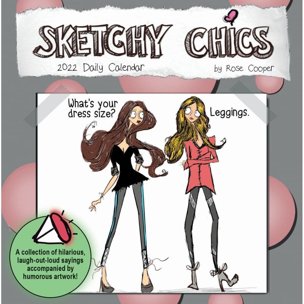 Sketchy Chics 2022 Desk Calendar