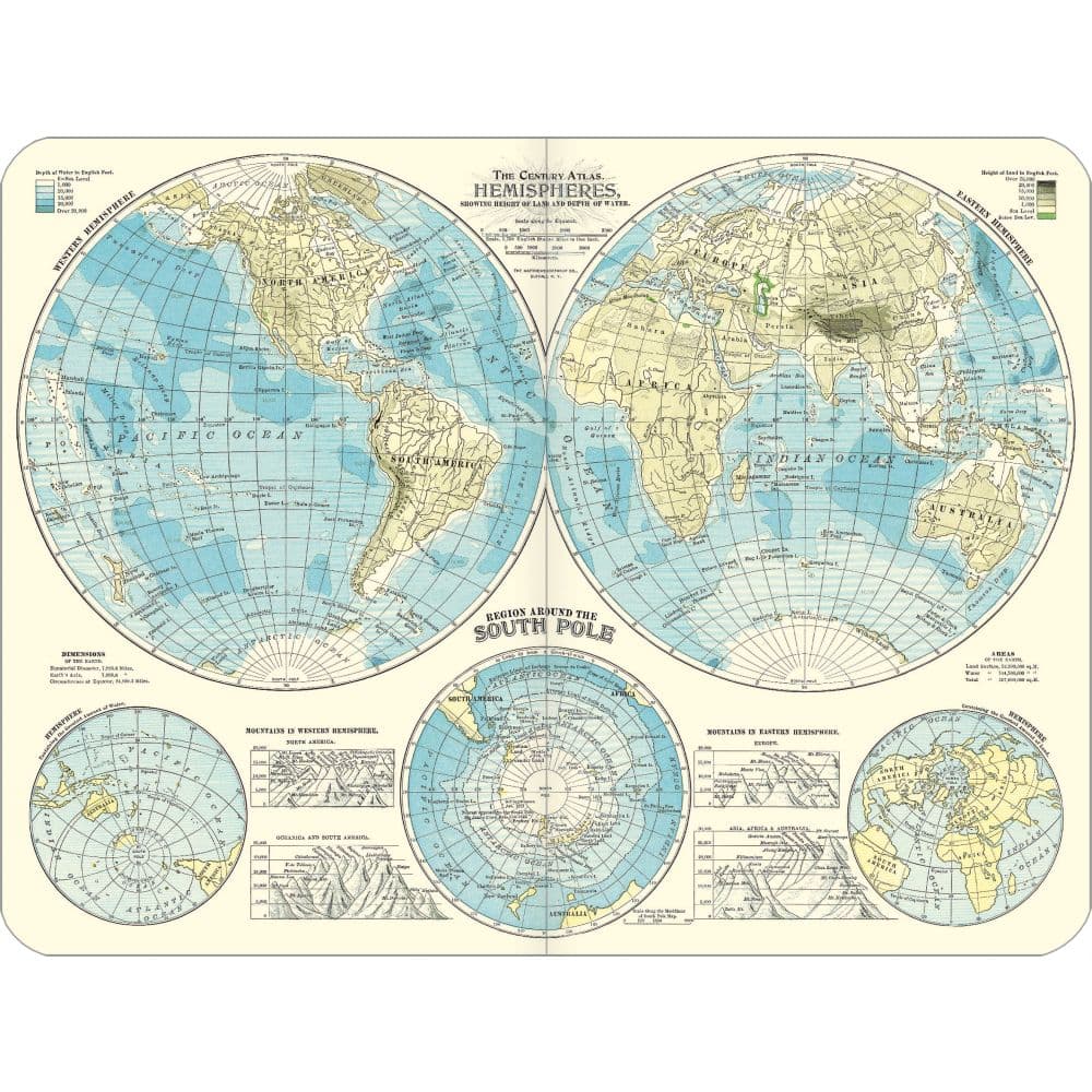 Vintage Maps 2024 Planner First Alternate Image width=&quot;1000&quot; height=&quot;1000&quot;
