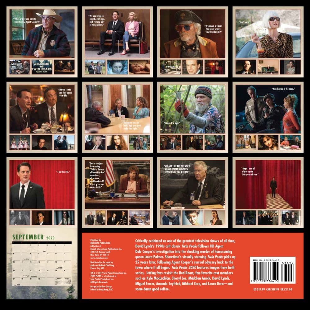 Twin Peaks Restaurant Calendar 2022 July Calendar 2022