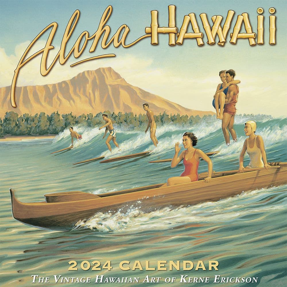 Hawaii 2024 Wall Calendar Main Product Image width=&quot;1000&quot; height=&quot;1000&quot;
