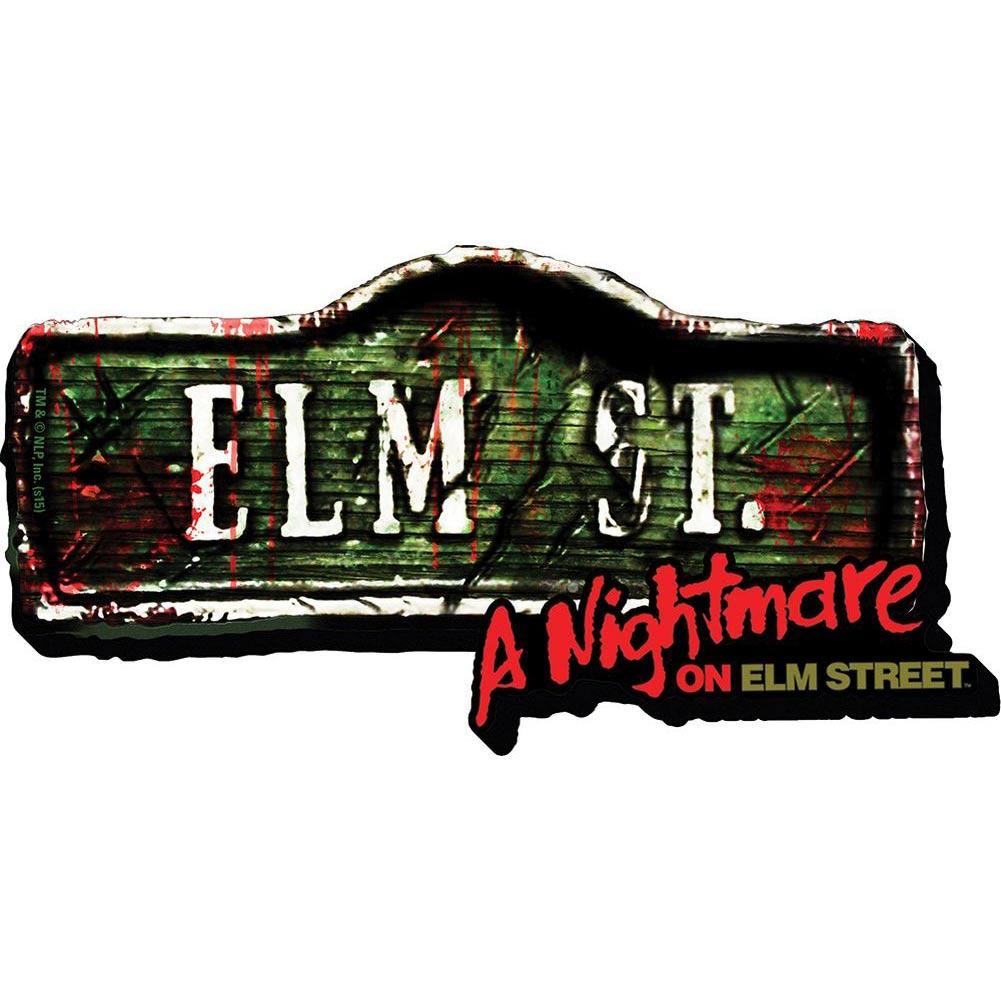 Nightmare on Elm Street Sign Magnet Main Image