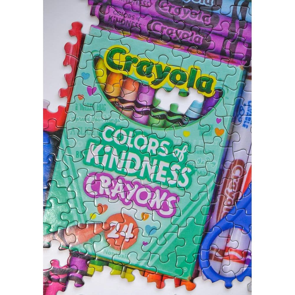 Crayola Artist Table 1000 Piece Puzzle Seventh Alternate Image width=&quot;1000&quot; height=&quot;1000&quot;