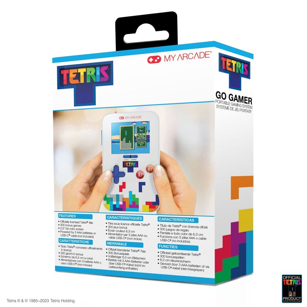 My Arcade Tetris Handheld Electronic Game First Alternate Image