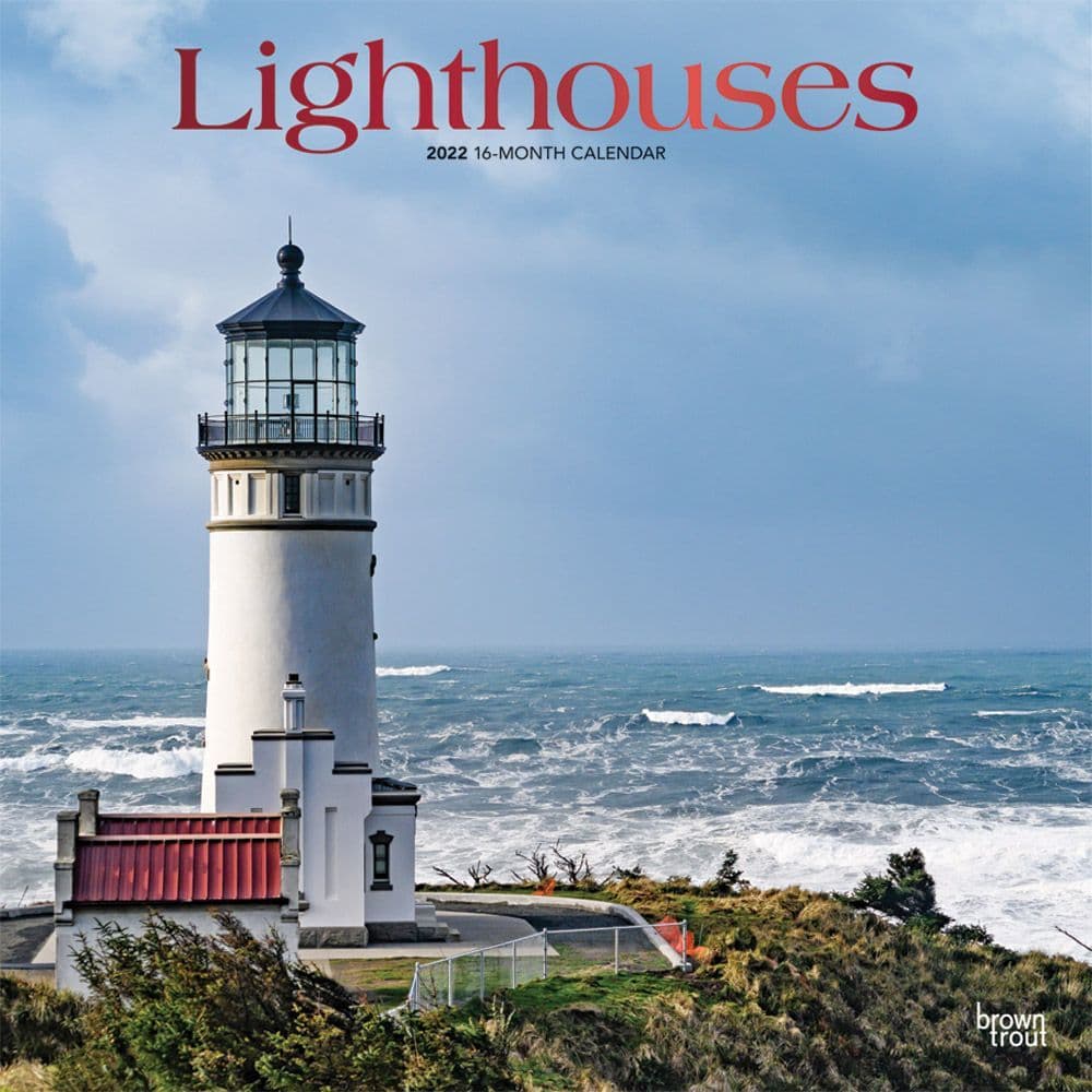 Lighthouses 2022 Wall Calendar - Calendars.com